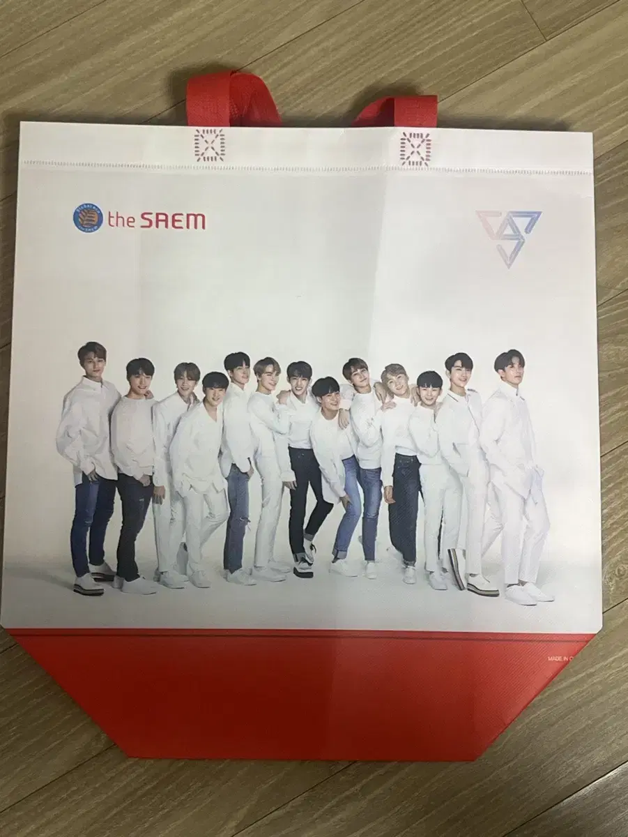 세븐틴 더샘 쇼핑백 가방